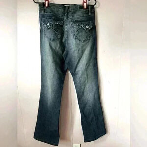 Royalty By YMi Jeans Women's Sz 8 Jeweled Boot Cut